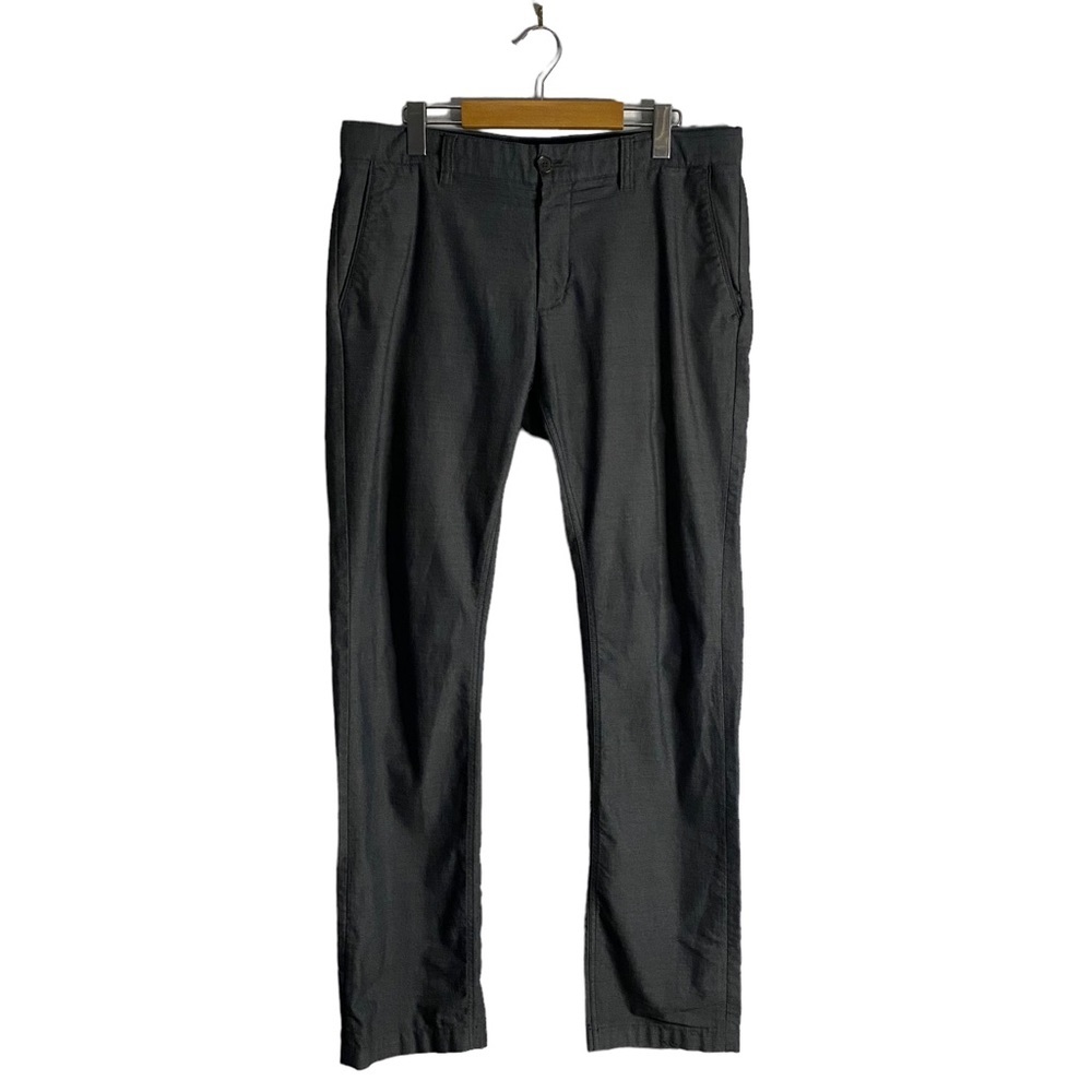 RW&CO Men's Gray Slim Fit Dress Pants